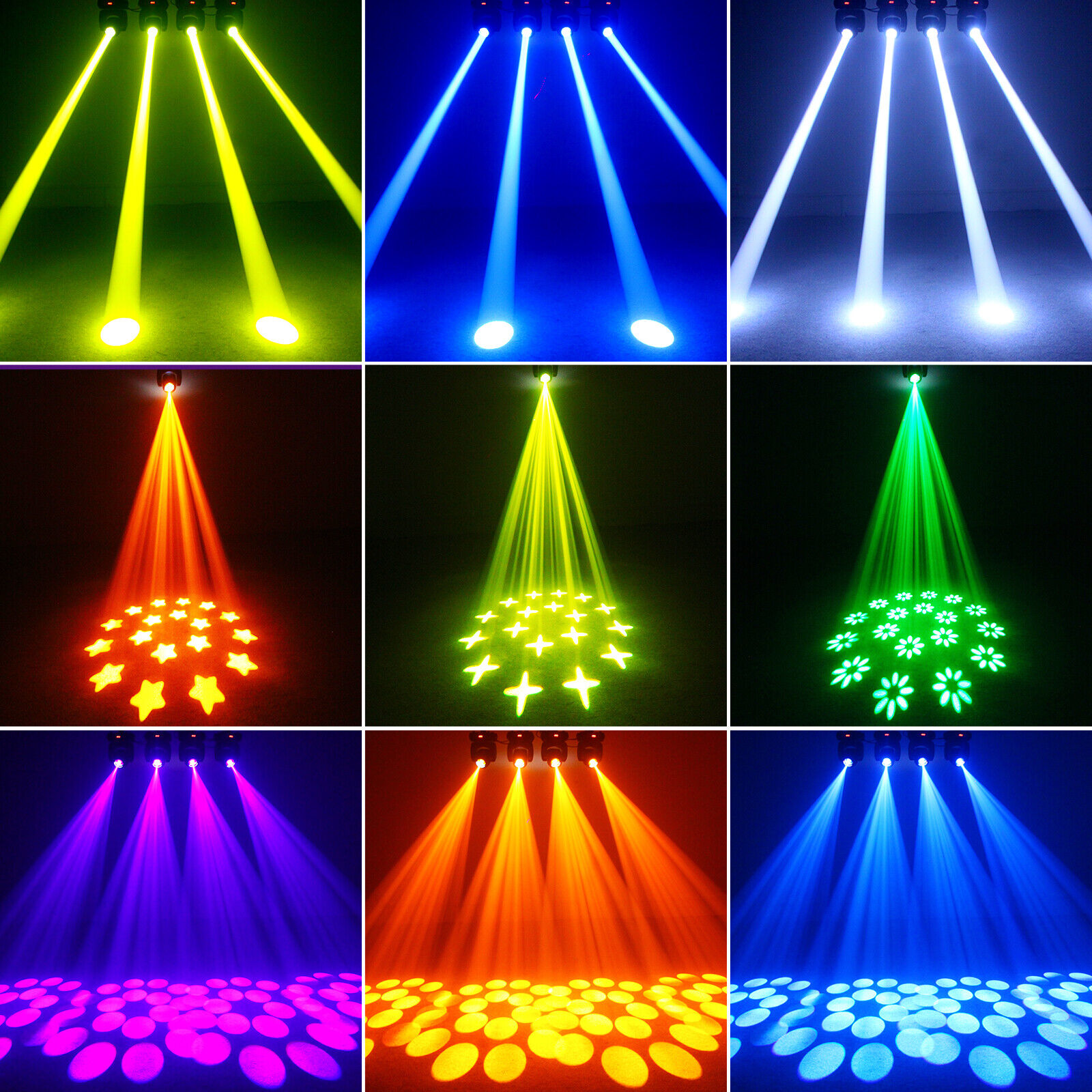 Swift Eventverleih Moving Head LED 150W RGBW